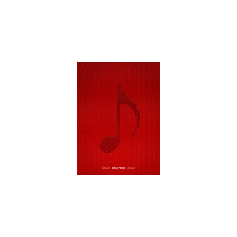 Quaderno di musica con spirali