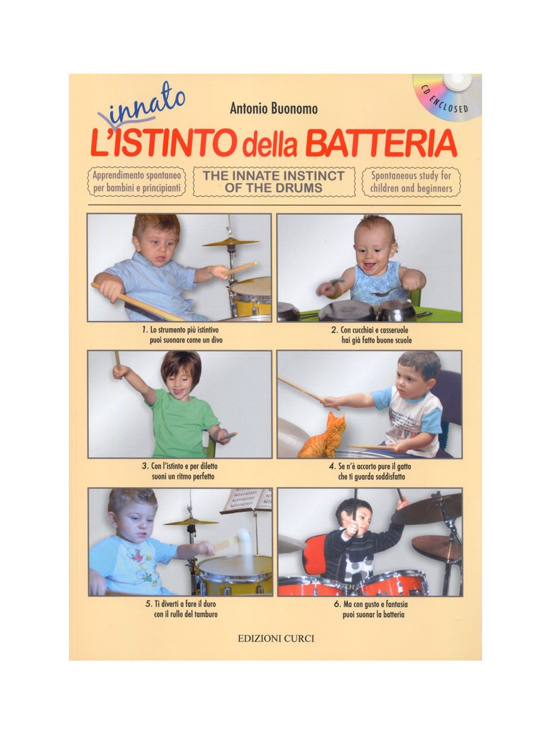 L'innato istinto della batteria (libro/CD)