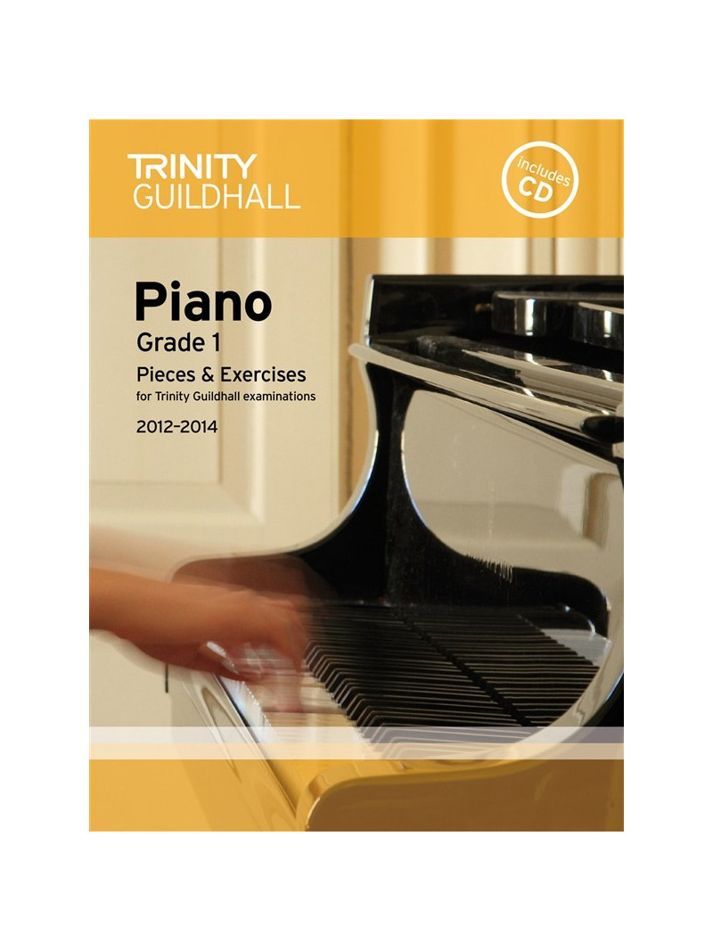 Trinity Guildhall: Piano Grade 1 - Pieces And Exercises 2012-2014 (book/CD)