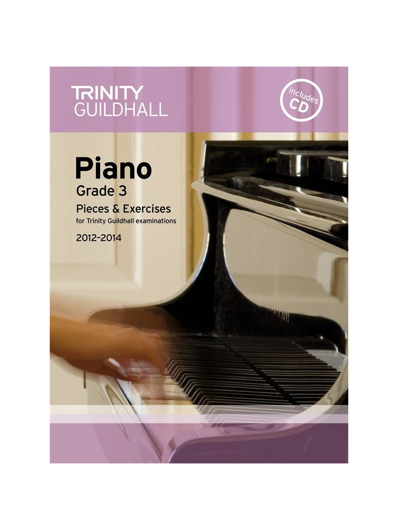 Trinity Guildhall: Piano Grade 3 - Pieces And Exercises 2012-2014 (BOOK/cd)