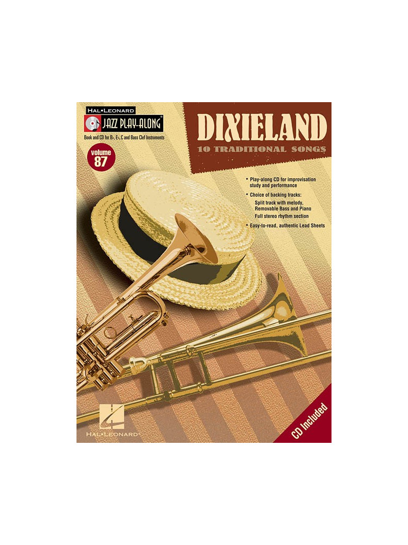 Jazz Play-Along Volume 87: Dixieland (book/CD)