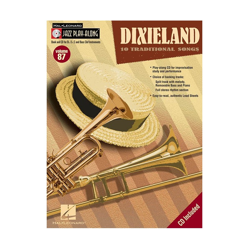 Jazz Play-Along Volume 87: Dixieland (book/CD)