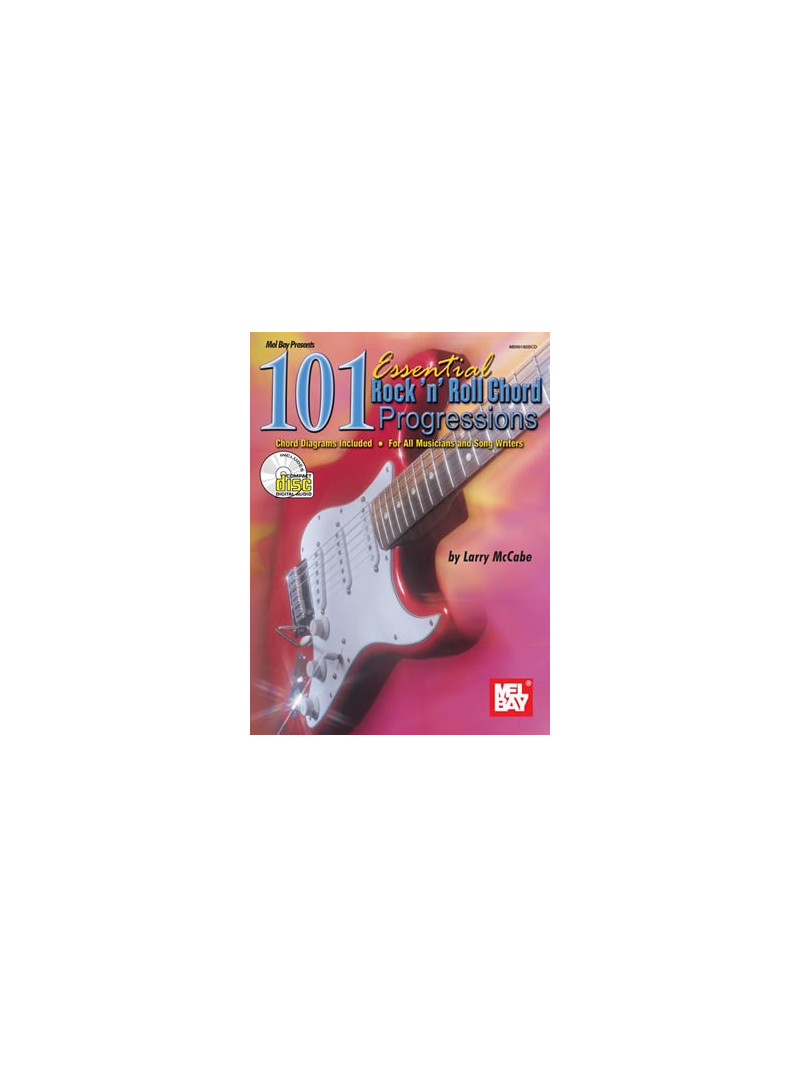 101 Essential Rock 'N' Roll Chord Progressions (book/CD)