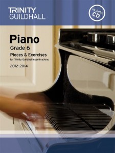 Trinity Guildhall: Piano Grade 6 - Pieces And Exercises 2012-2014 (book/CD)