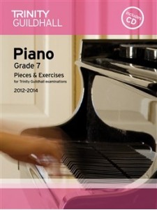 Trinity Guildhall: Piano Grade 7 - Pieces And Exercises 2012-2014 (book/CD)