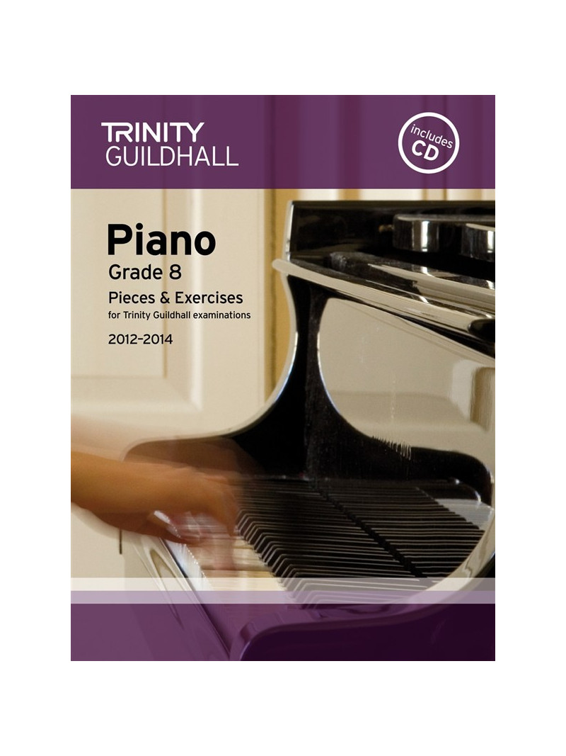 Trinity College: Piano Grade 8 - Pieces And Exercises 2012-2014 (book/CD)