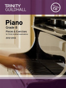 Trinity College: Piano Grade 8 - Pieces And Exercises 2012-2014 (book/CD)