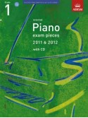 ABRSM: Selected Piano Exam Pieces: 2011-2012 (Grade 1) (book/CD)
