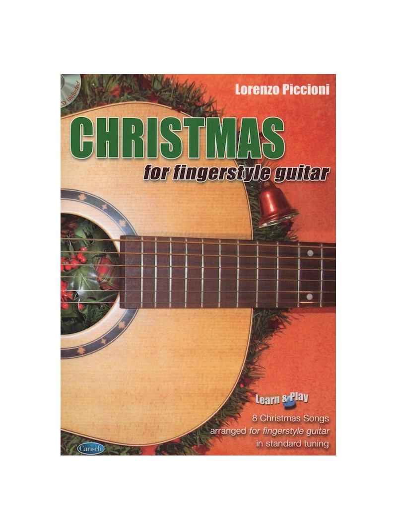 Christmas for Fingerstyle Guitar (libro/CD)