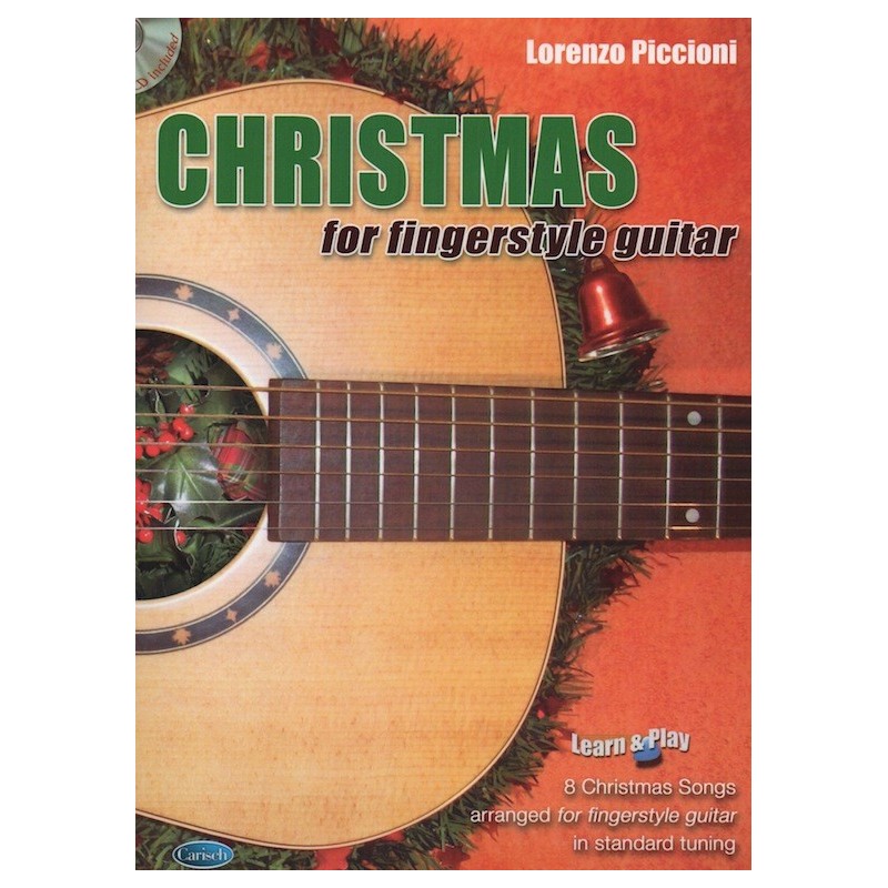 Christmas for Fingerstyle Guitar (libro/CD)