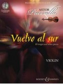 Vuelvo al Sur for Violin (book/CD play-along)