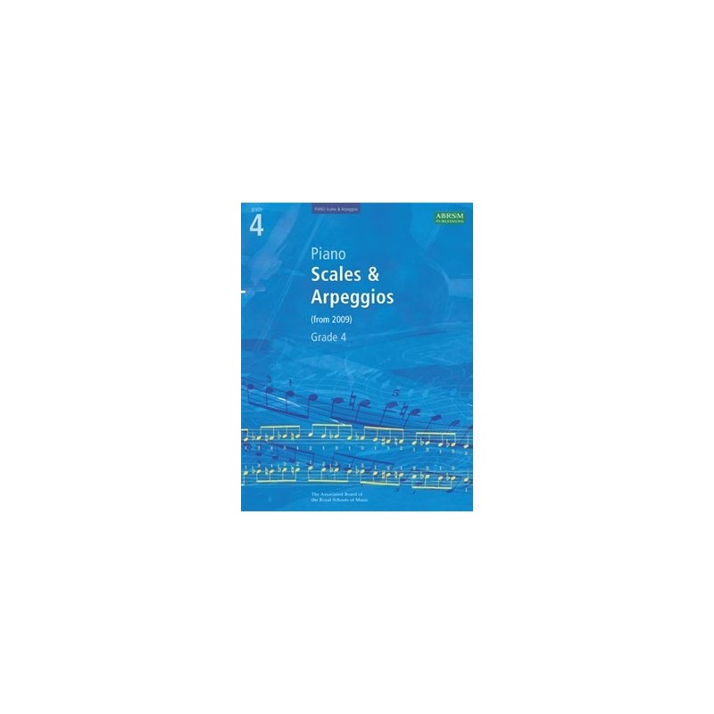 ABRSM: Piano Scales & Arpeggios (Grade 4)