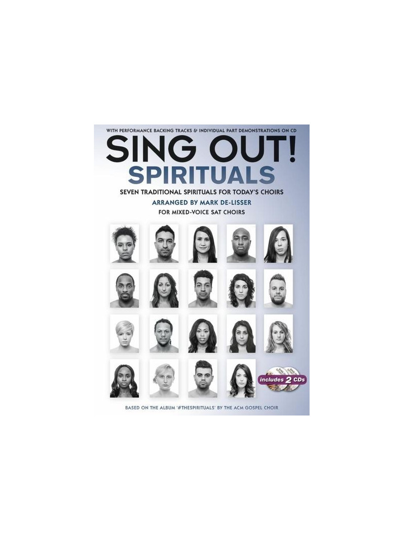 Sing Out! The Spirituals (book/2 CD)