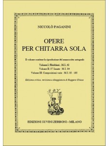 Opere per Chitarra Sola Vol. 1: Ghiribizzi M.S. 43