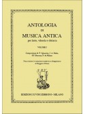 Antologia di musica antica - I
