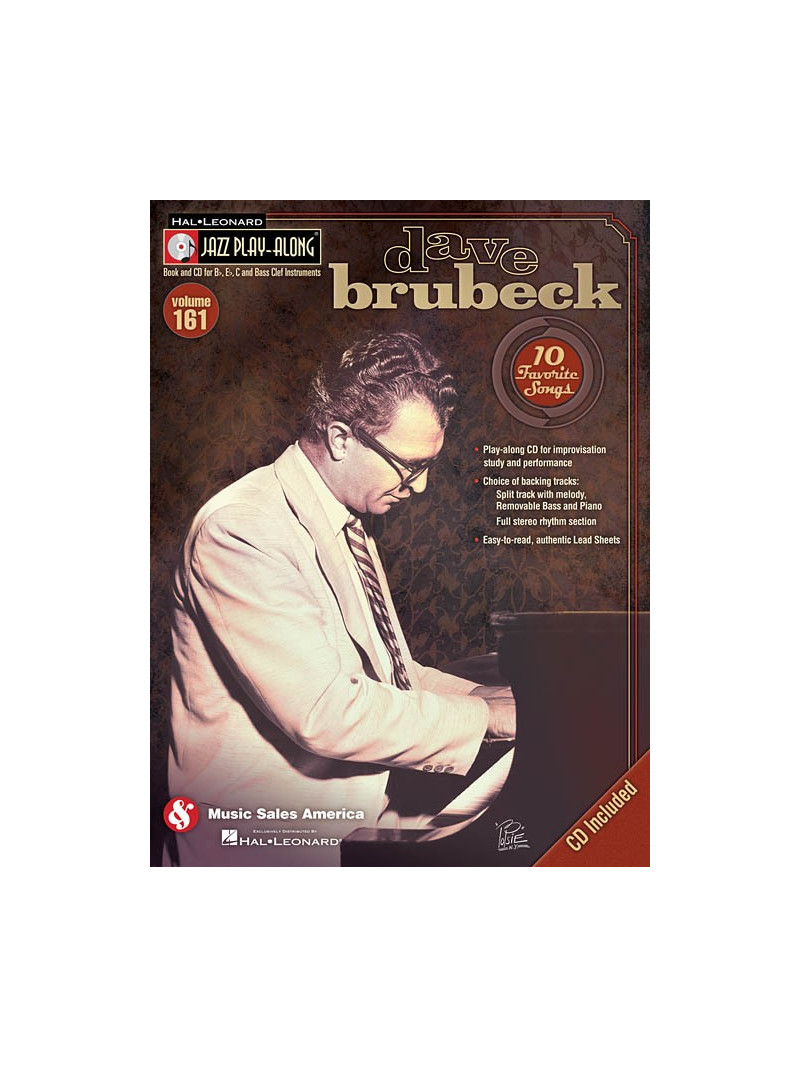 Jazz Play-Along Volume 161: Dave Brubeck (book/CD)