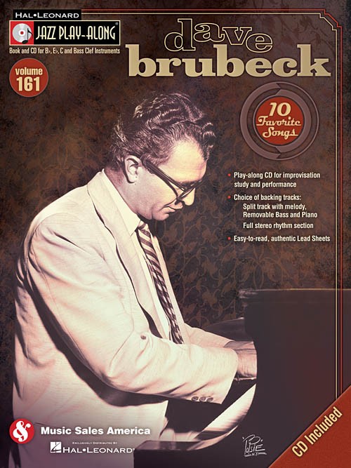 Jazz Play-Along Volume 161: Dave Brubeck (book/CD)