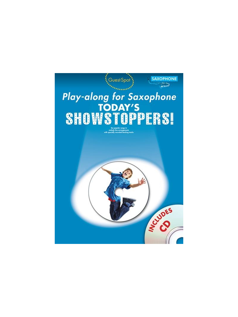 Guest Spot: Today Showstoppers for Alto Saxophone (Book/CD)