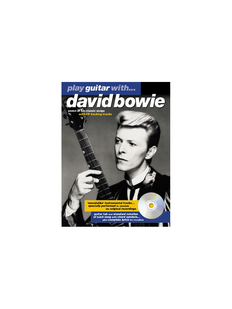 Play Guitar With David Bowie (book/CD)