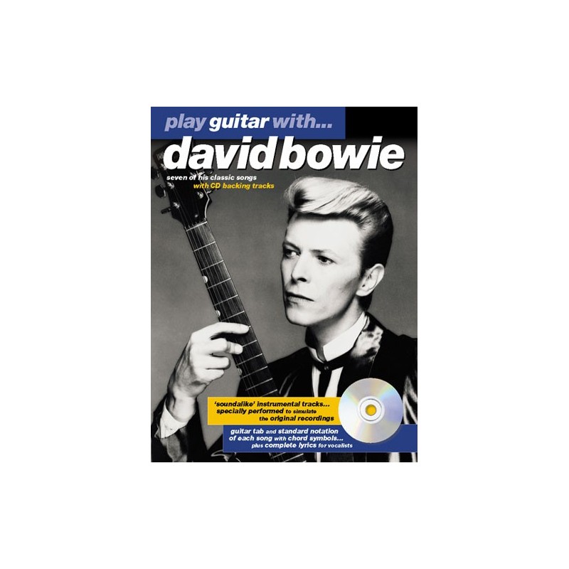 Play Guitar With David Bowie (book/CD)
