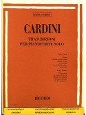 Trascrizioni per pianoforte solo