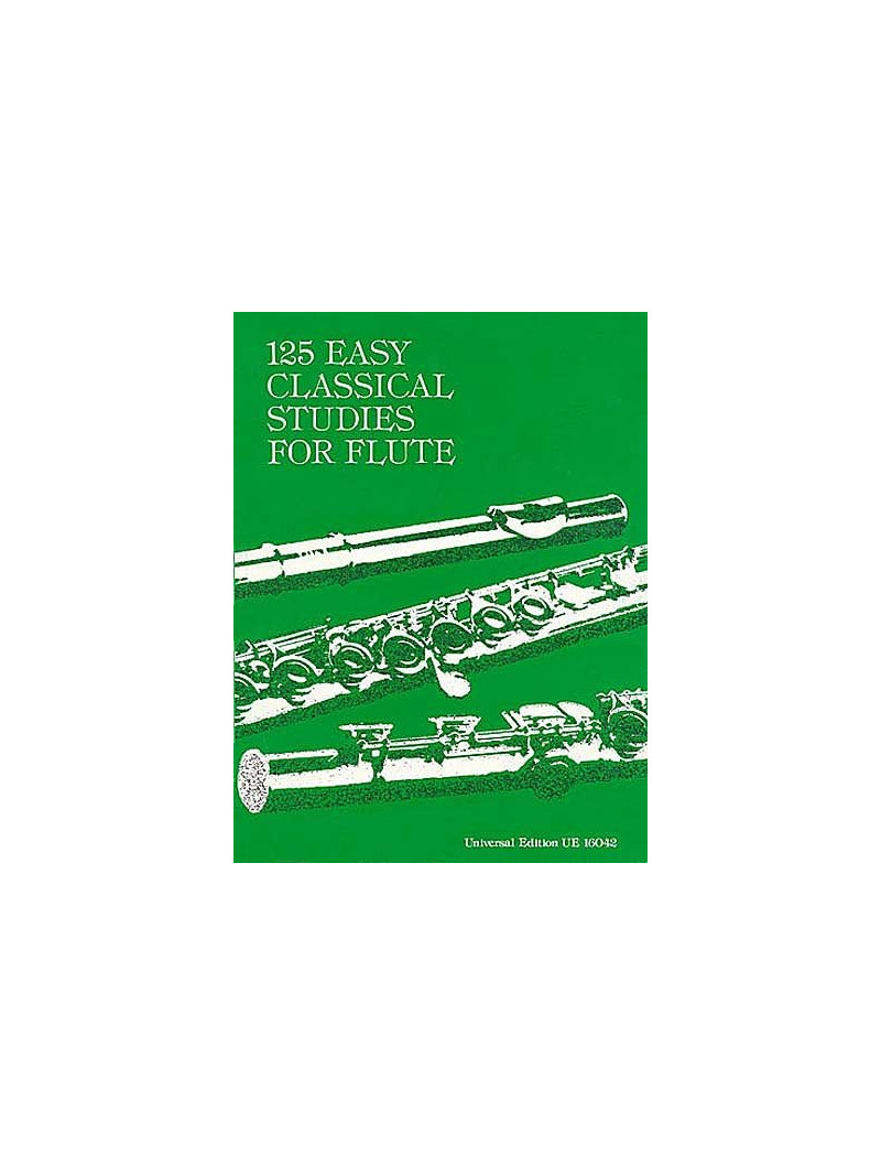 125 Easy Classical Studies For Flute