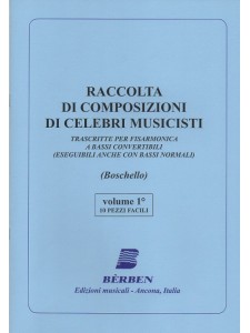 Raccolta Di Composizioni Di Celebri Musicisti - Vol.1° (Fisarmonica)