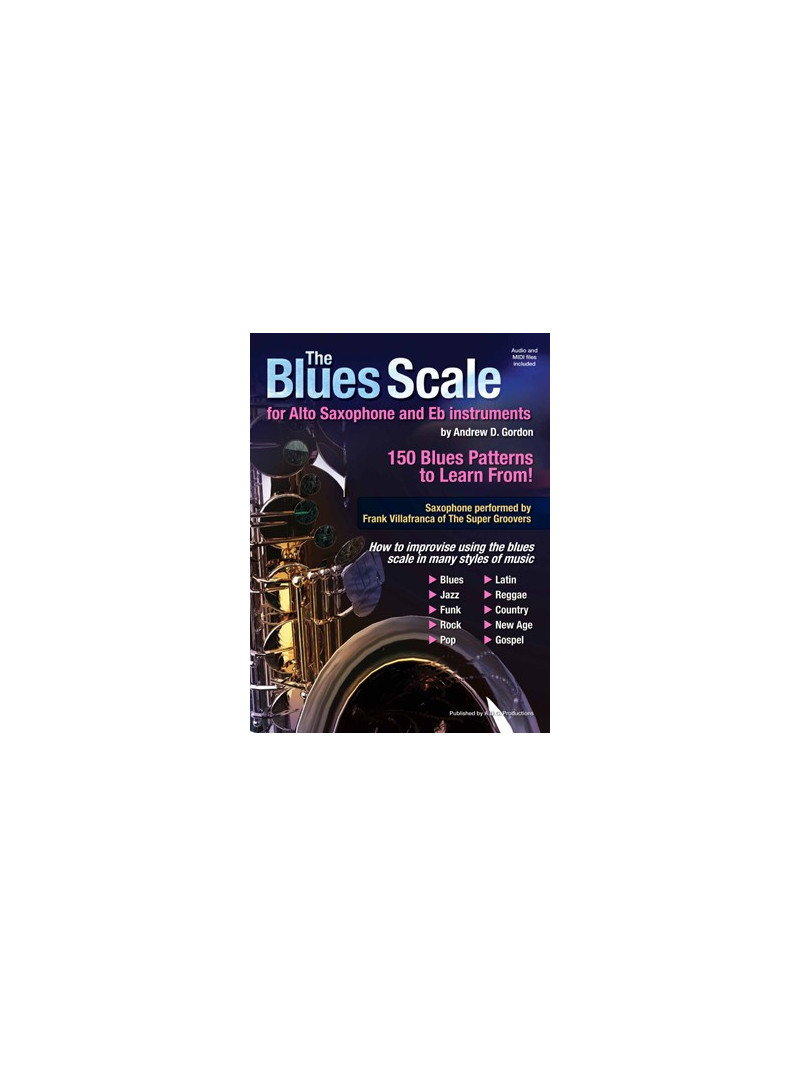 The Blues Scale for Saxophone (Book/CD)