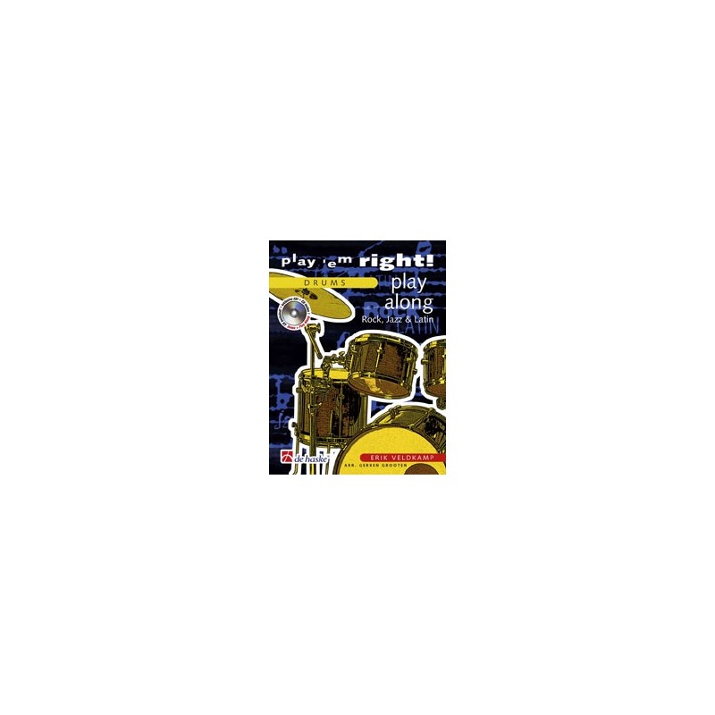 Play 'em Right! - Play Along Drum (book/CD)