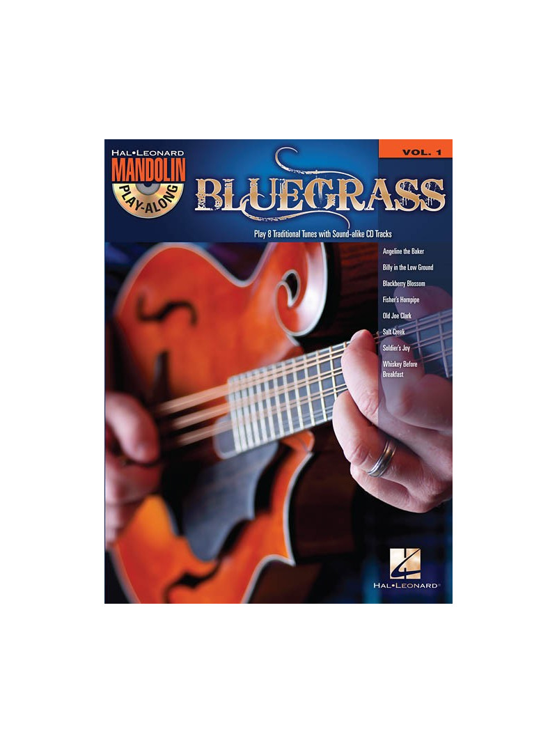 Bluegrass : Mandolin Play-Along Volume 1 (book/CD)
