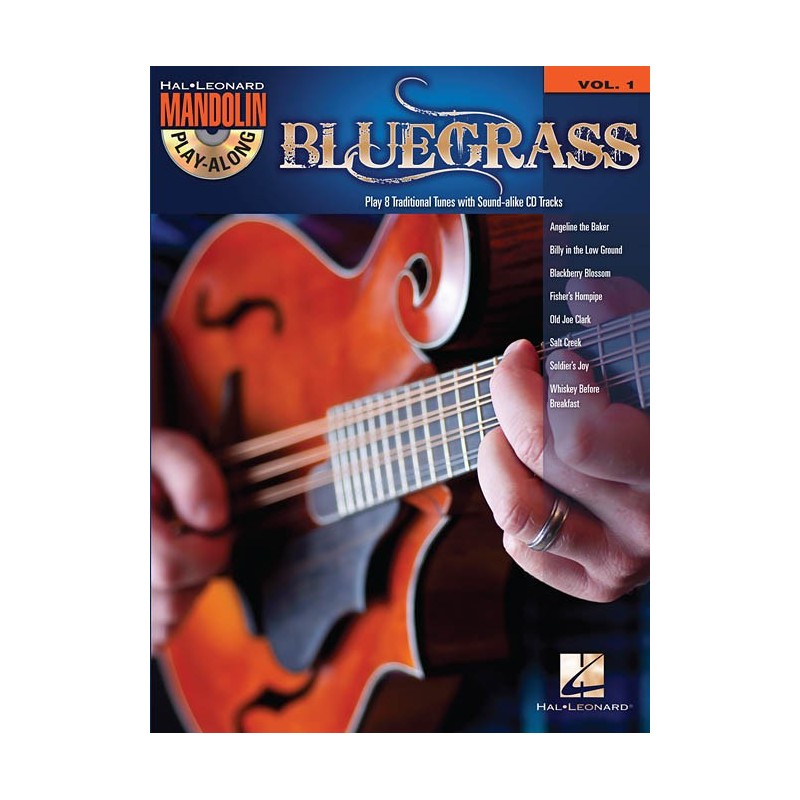 Bluegrass : Mandolin Play-Along Volume 1 (book/CD)