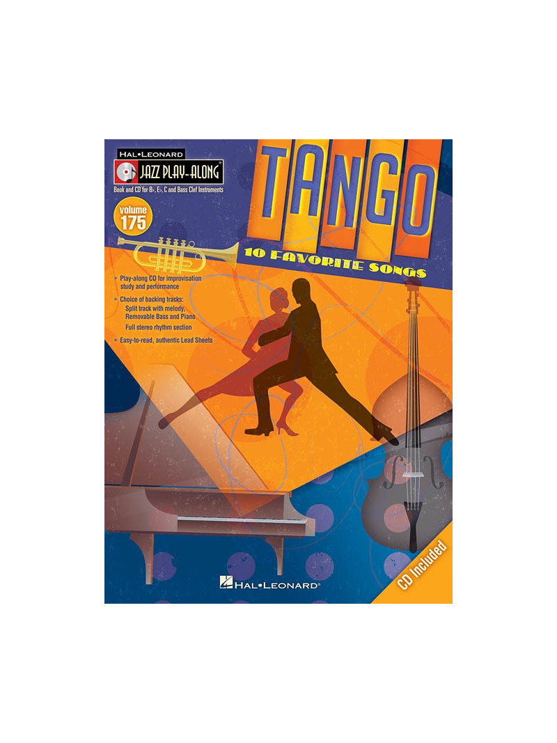 Jazz Play-Along Volume 175: Tango (book/CD)