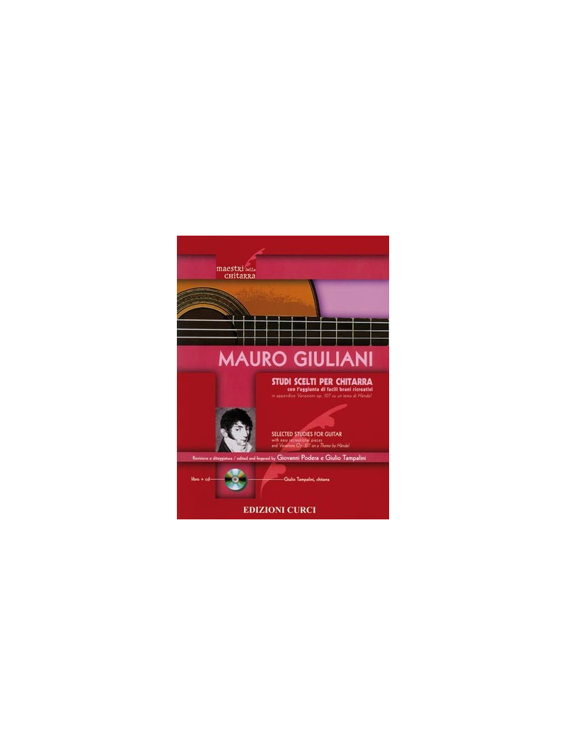 Studi scelti per chitarra (book/CD)