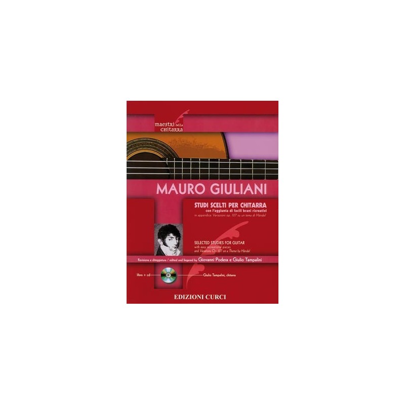 Studi scelti per chitarra (book/CD)