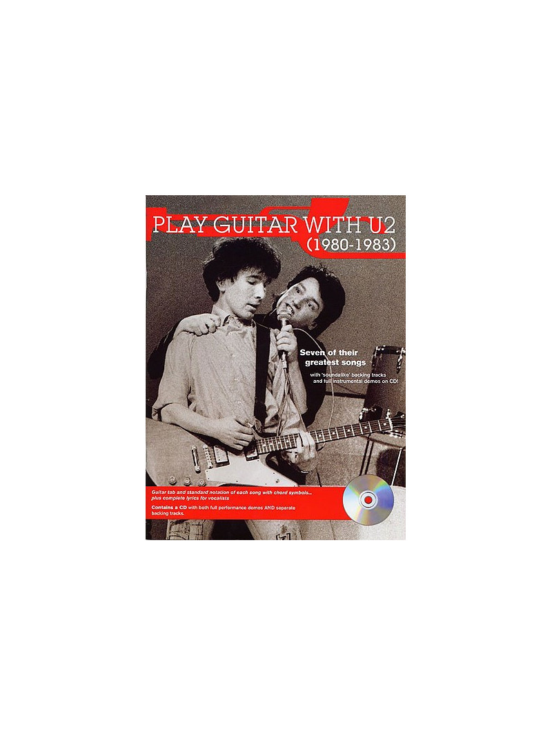 Play Guitar with U2: 1980-1983 (book/CD)