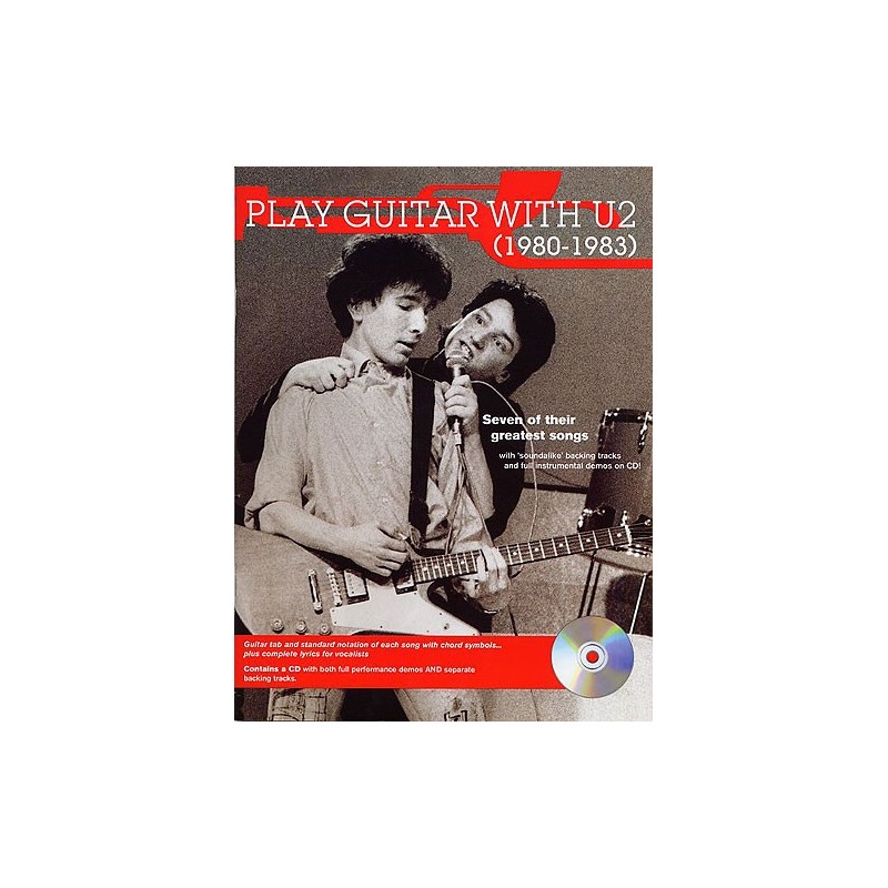 Play Guitar with U2: 1980-1983 (book/CD)