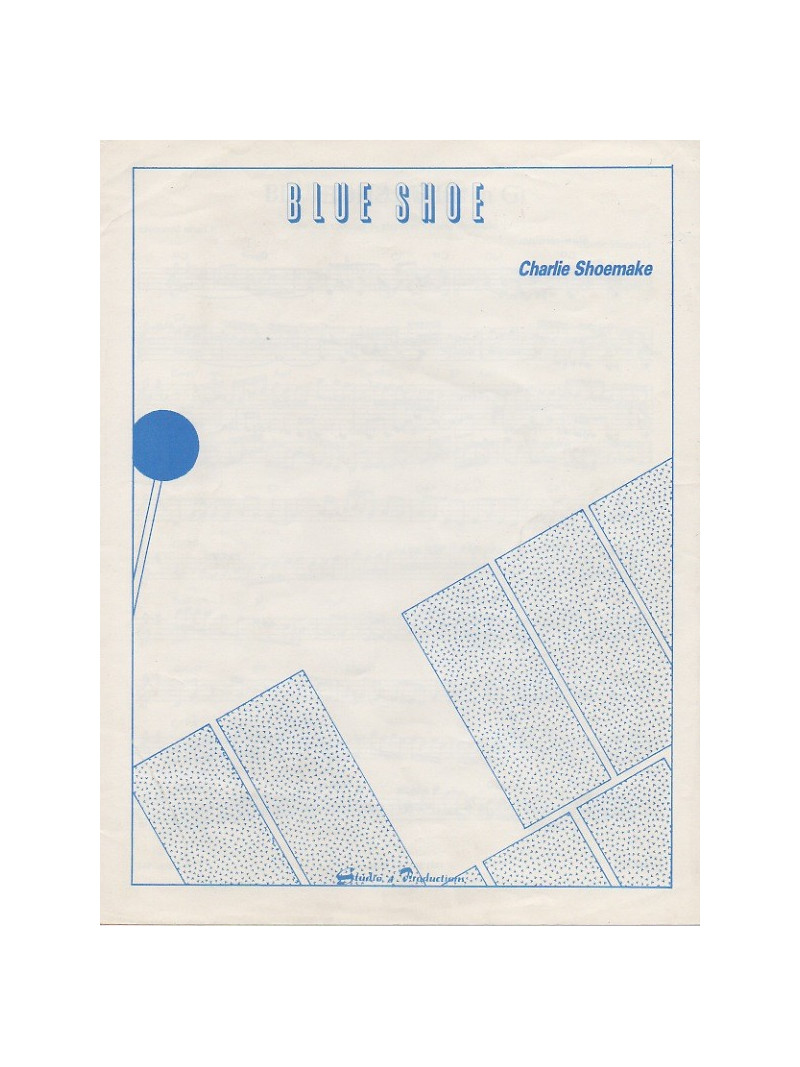 blue shoe