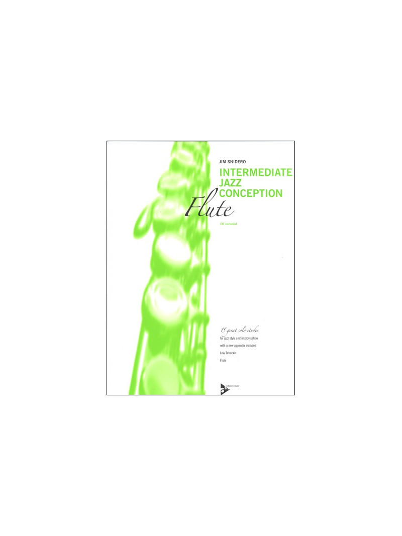 Intermediate Jazz Conception for Flute (book/CD play-along)
