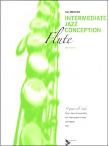 Intermediate Jazz Conception for Flute (book/CD play-along)