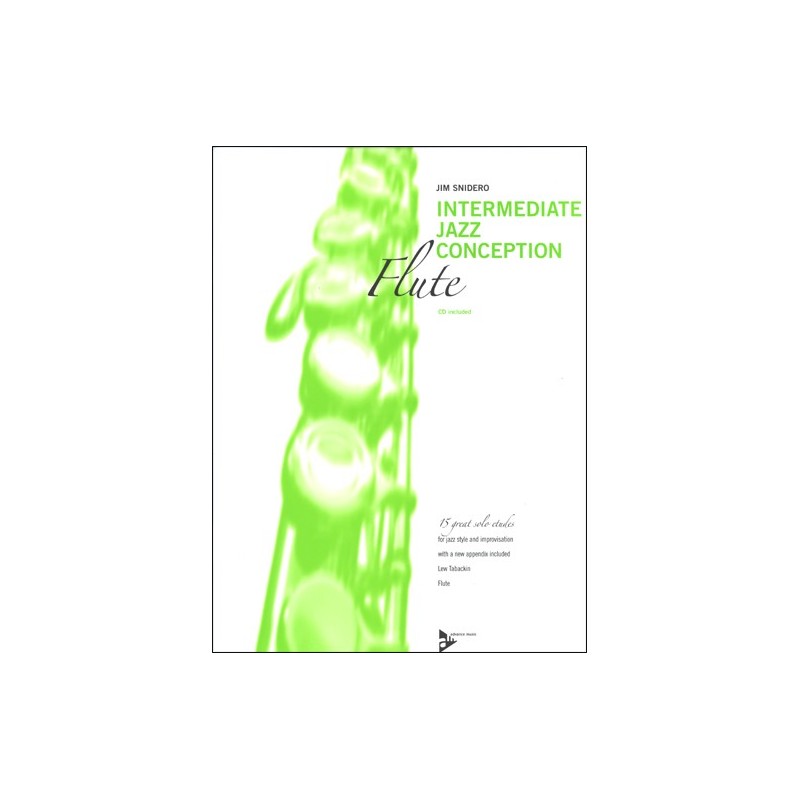 Intermediate Jazz Conception for Flute (book/CD play-along)