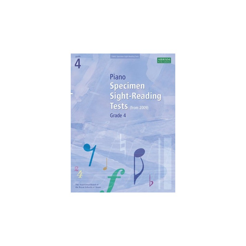 ABRSM: Piano Specimen Sight-Reading Tests, Grade 4
