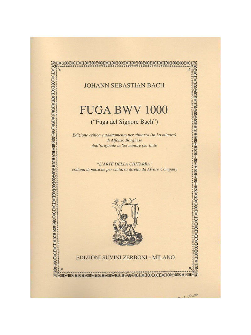 J.S. Bach - Fuga BWV 1000 (chitarra)