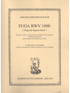 J.S. Bach - Fuga BWV 1000 (chitarra)
