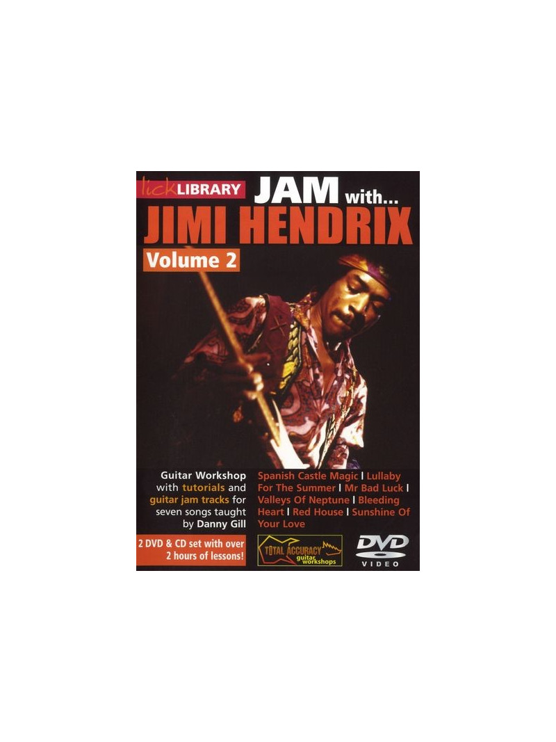 Lick Library: Jam with Jimi Hendrix (2 DVD/CD)2 