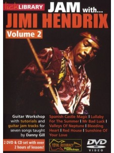 Lick Library: Jam with Jimi Hendrix Volume 2 (2 DVD/CD)