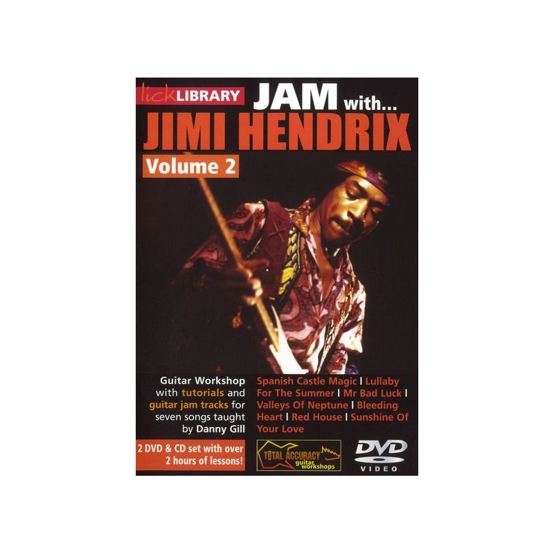Lick Library: Jam with Jimi Hendrix (2 DVD/CD)2 