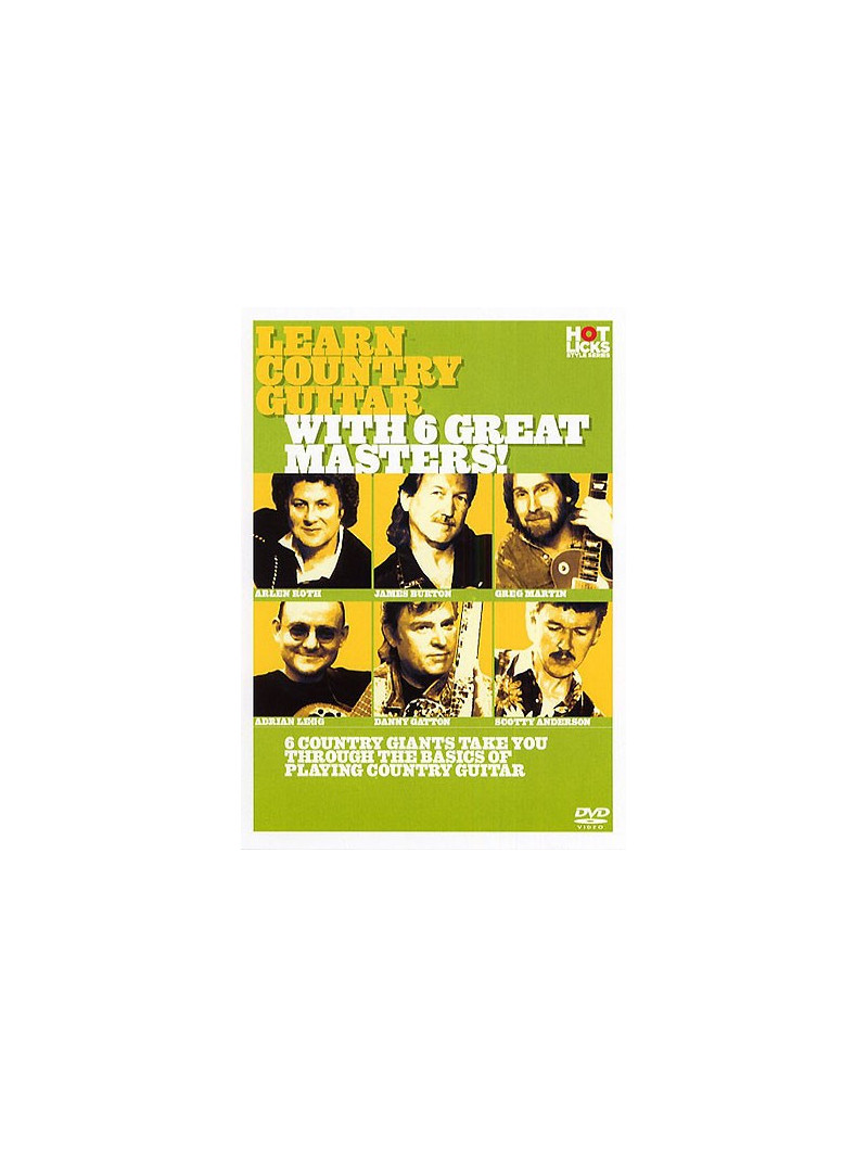 Hot Licks: Learn Country Guitar With 6 Great Masters (DVD)