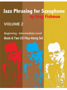 Jazz Phrasing for Saxophone 2 (book/2 CD play-along)