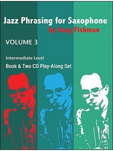 Jazz Phrasing for Saxophone 3 (book/2 CD play-along)