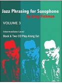 Jazz Phrasing for Saxophone 3 (book/2 CD play-along)